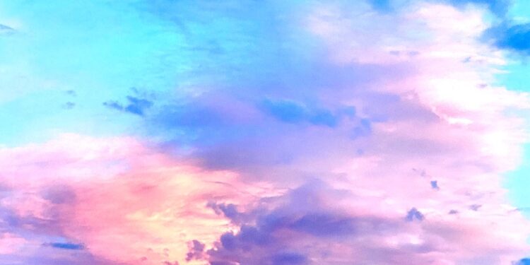 Niebiański malarz kreuje obraz