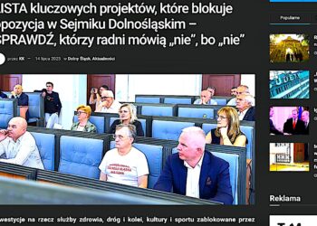 Kogo słuchają NIEradni w sejmiku dolnośląskim