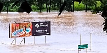 Krajobraz po deszczu